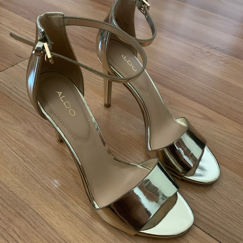 Aldo Gold Heels